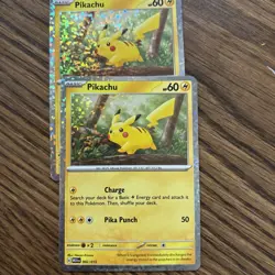 McDonald's Pikachu Promo 2024 NM Pokemon TCG Card 002/015 - Image 1