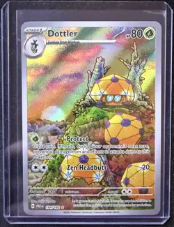 Pokemon TCG Dottler Paradox Rift 184/182 Holo Illustration Rare Card Nm English - Image 1