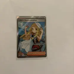Pokemon TCG Mega Evolution Lillie’s Determination Full Art Trainer Card 169/132 - Image 1