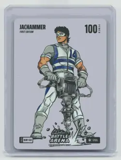 2026 Bo Jackson Battle Arena Jachammer Error Card #BLBF-632 Blizzard Battlefoil - Image 1