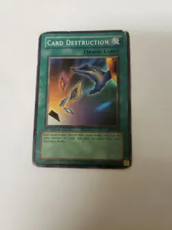 yugioh cards Card Destruction [1st Edition] SDY-042 - Image 1
