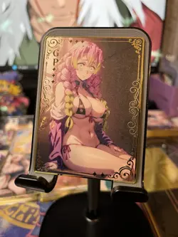 Goddess Story Metal Card Rare Waifu Demon Slayer Anime - Image 1