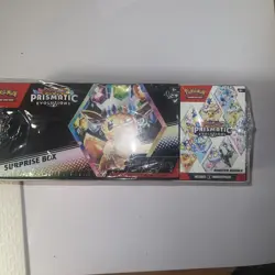 Pokemon Prismatic Evolutions Surprise Box And Booster Bundle Sealed - Image 5