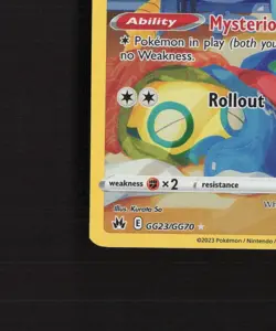 Dunsparce GG23/GG70 Crown Zenith Full Art Ultra Rare Holo Pokemon Card NM - Image 5