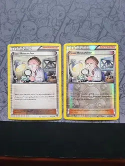 Pokemon: Fossil Researcher #92/111 Cosmos Holo & Rev Holo XY Furious Fists -T165 - Image 1