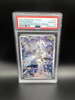 Pokemon N's Reshiram Stamped Promo 167/159 Journey Together English PSA 10 MINT - Image 1