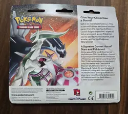 2019 POKEMON SUN & MOON COSMIC ECLIPSE 3 PACK W/ CELEBI SEALED BLISTER *ERROR* - Image 2