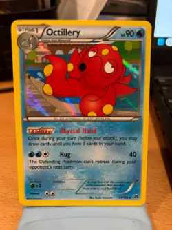 Pokemon TCG Octillery (33/162) – Holofoil - XY - BREAKthrough - MP - Image 1
