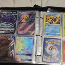 RARE CARDS***Pokemon Yu-Gi-Oh! Holo Foil Card Lot Pikachu Charizard Binder - Image 3