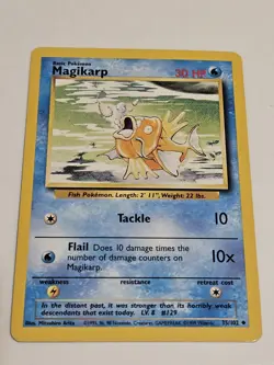 Magikarp 35/102, Base Set Pokemon TCG - Image 1