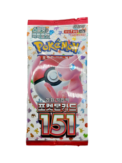 2023 Pokemon Korean SV2a 151 Booster Pack Lot of (100) - Image 2