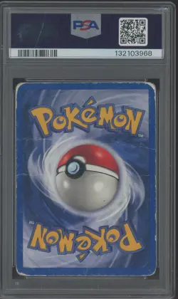 2000 Pokemon Neo Genesis 1st Edition #10 Meganium Holo PSA 1 PR - Image 2