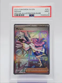 MIRIAM 2023 POKEMON S&V SPECIAL ILLUSTRATION RARE 251/198 PSA 9 Q0004 - Image 1