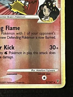 Pokemon TCG Blaziken FB 2/147 Reverse Holo Rare Supreme Victors - Image 4