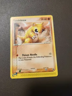 Sandshrew 75/100 Regular EX Sandstorm E-Series Common Pokemon TCG NM - Image 1