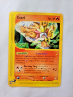 Pokemon e-Reader/E Series ENTEI! Rare Non-Holo 2002 EX Aquapolis (MP) 10/147 - Image 2