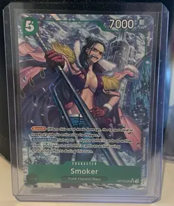 One Piece TCG English OP10-030 Smoker Alt Art Parallel Royal Blood - Image 1