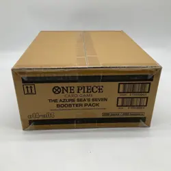 One Piece OP14-EB04 The Azure Sea's Seven English 12 Booster Box Case Sealed - Image 3
