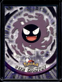 2000 Topps Pokemon TV Animation Edition Series 2 Gastly #92 - Image 1