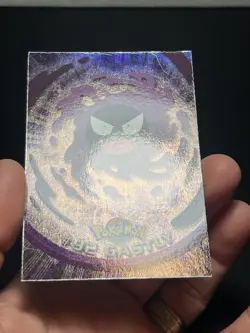 Topps Pokemon TV Animation Edition Series 2 Rainbow Foil #92 Gastly - Image 2