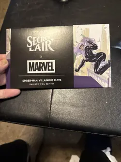 MTG Secret Lair Marvel's Spider-Man: Villainous Plots Non-Foil New Sealed - Image 1