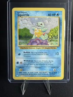 Squirtle CLB 001/034 Classic Collection Pokemon Card NM - Image 1