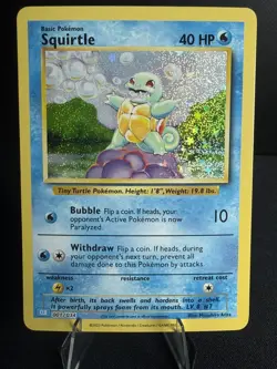 Squirtle CLB 001/034 Classic Collection Pokemon Card NM - Image 3