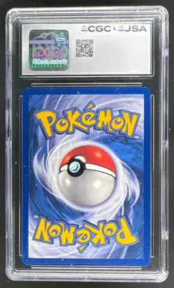 6070 Matthew Sussman 2000 Pokemon Team Rocket's Meowth VA on Card Auto CGC AUTH - Image 2