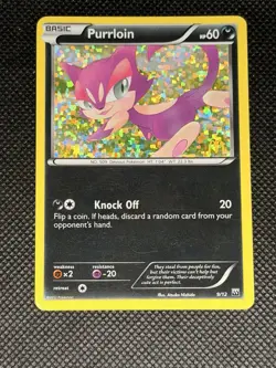 Purrloin 9/12 and Bunnelby 10/12 McDonald’s Pokemon Card - Image 3