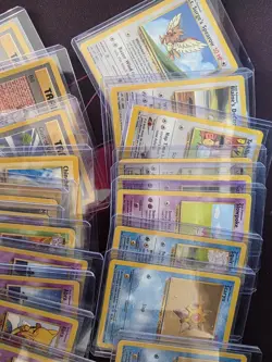 40+ Vintage Pokemon Card Lot All Non Holo Lp-MP - Image 2