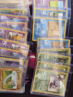 40+ Vintage Pokemon Card Lot All Non Holo Lp-MP - Image 3