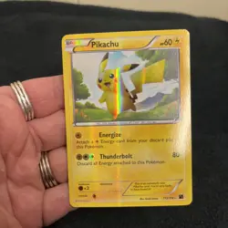 Pikachu - 115/114 - Black & White Base Set Secret Rare - Pokemon Card TCG - Image 4