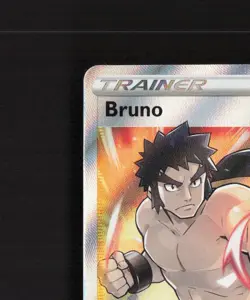 Bruno 158/163 Battle Styles Full Art Ultra Rare Holo Pokemon Card NM - Image 3