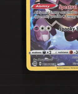 Dusknoir TG06/TG30 Brilliant Stars Full Art Ultra Rare Holo Pokemon Card NM - Image 5