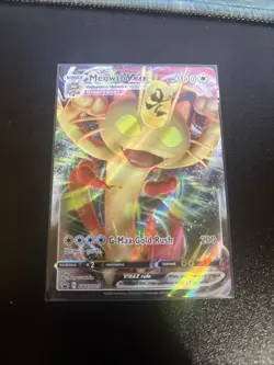 Meowth VMAX SWSH005 SWSH: Sword & Shield Promo Cards Holo - Image 1