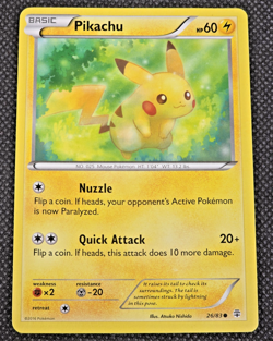 Pokemon Cards Pikachu 26/83 Generations Common LP --L30 - Image 1