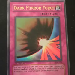 Konami Dark Mirror Force IOC-054 Invasion of Chaos Ultra Rare Trap Card 1st Ed - Image 1