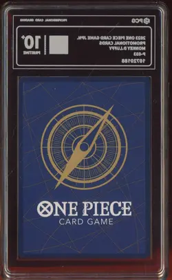 2023 One Piece Japanese Promotional Cards P-033 Monkey D. Luffy PCG 10 PRISTINE - Image 2
