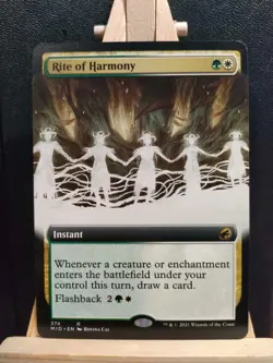 Rite of Harmony (Extended) - Innistrad Midnight Hunt - Rare - NM (see pics) MTG - Image 1