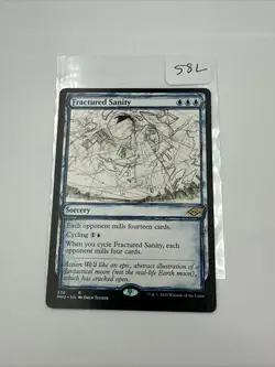 x1 Fractured Sanity Regular Showcase R MTG Modern Horizons 2 LP English 336 - Image 1