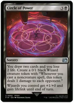 Circle of Power - 0092 - Final Fantasy - MTG - NM/M - Image 1