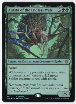 Arasta of the Endless Web Foil P Unique and Miscellaneous Promos 352 NM - Image 1