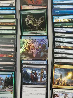 Magic 100 Cmdr Deck Sliver Hivelord 5 Color Indestructibe Board Wipes RTP MTG - Image 3