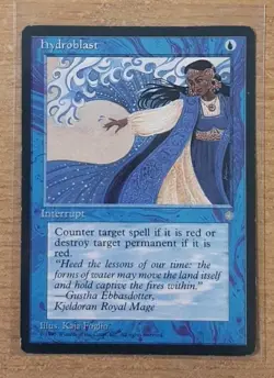 1995 MAGIC THE GATHERING ICE AGE HYDROBLAST TD25 - Image 1