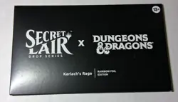 MTG Secret Lair x Dungeons & Dragons: Karlach's Rage - Rainbow FOIL SEALED - Image 1