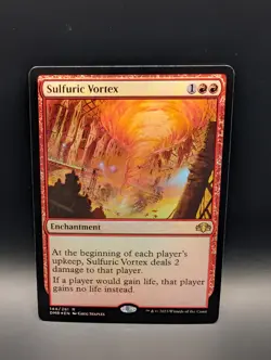MTG - Sulfuric Vortex - FOIL - Enchantment - DMR #144 - Rare - Image 1
