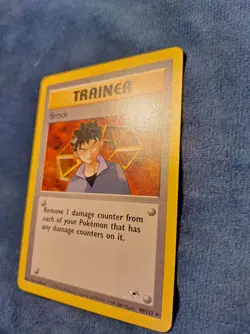 Brock 98/132 Gym Challenge Heroes Pokemon Wizards Of The Coast Rare Nm - Image 3
