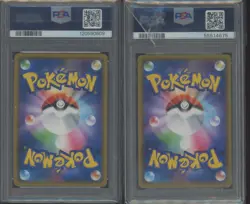 Lot of (2) Pokemon Japanese S&M Tag Team GX All Stars #041 Pika & Zekrom PSA 10 - Image 2