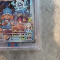 2025 POKEMON HOLIDAY CALENDAR #190 VANILLISH PSA 10 Snowflake Stamp - Image 4
