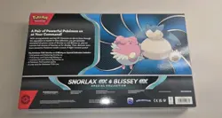 Pokemon Snorlax Ex & Blissey Ex Special Collection Box (NEW & SEALED) - Image 2